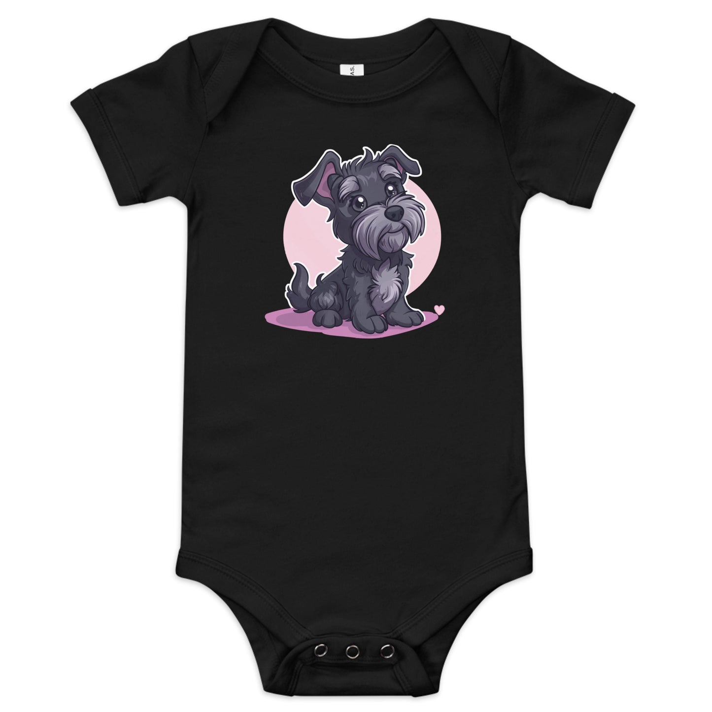 Baby Bodysuit - Schnauzer Chibi #1