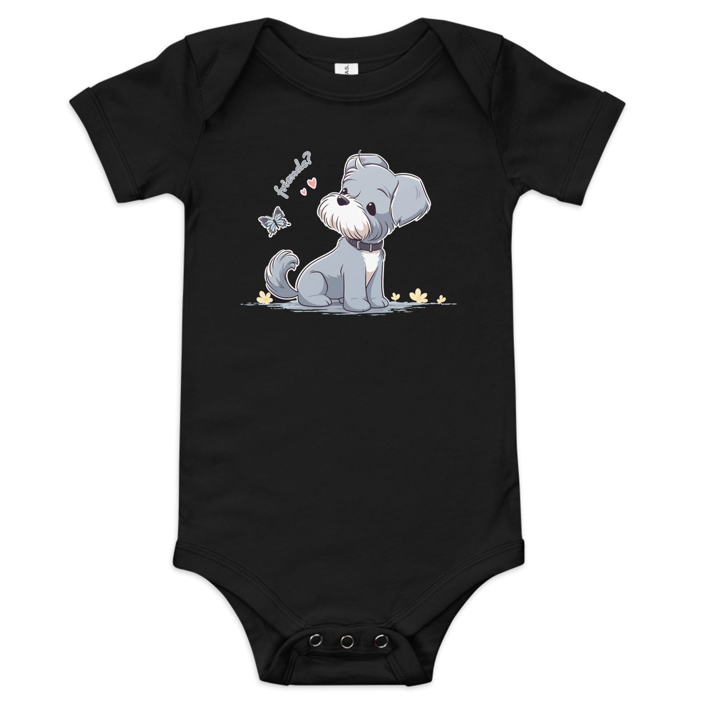 Baby Bodysuit - Schnauzer Chibi #3