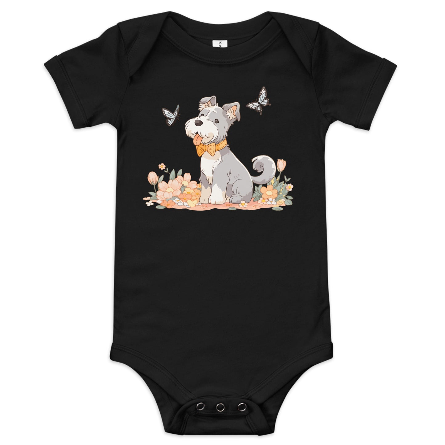 Baby Bodysuit - Schnauzer Chibi #4