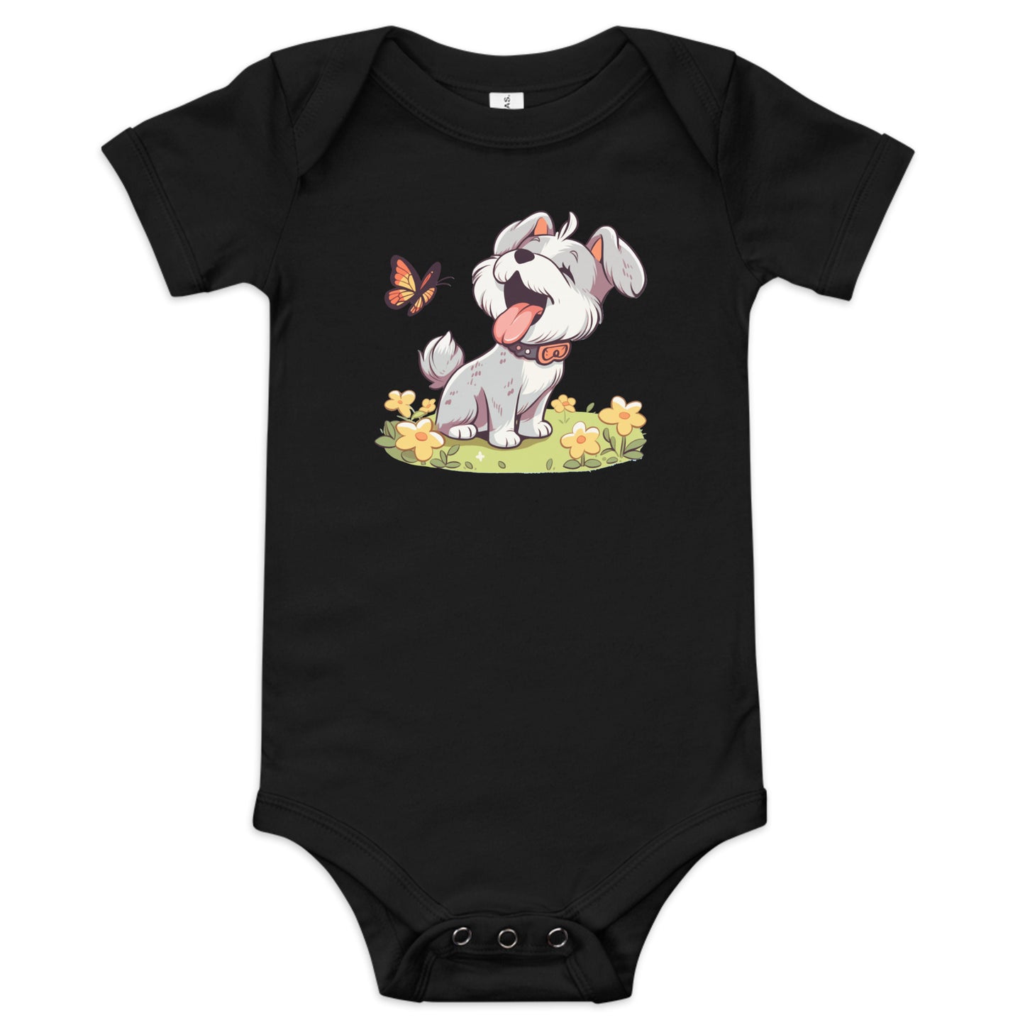 Baby Bodysuit - Schnauzer Chibi #5