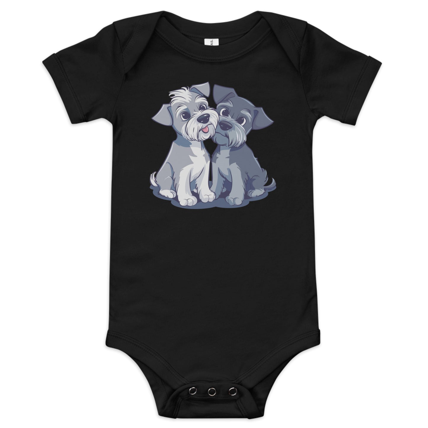 Baby Bodysuit - Schnauzer Chibi #6