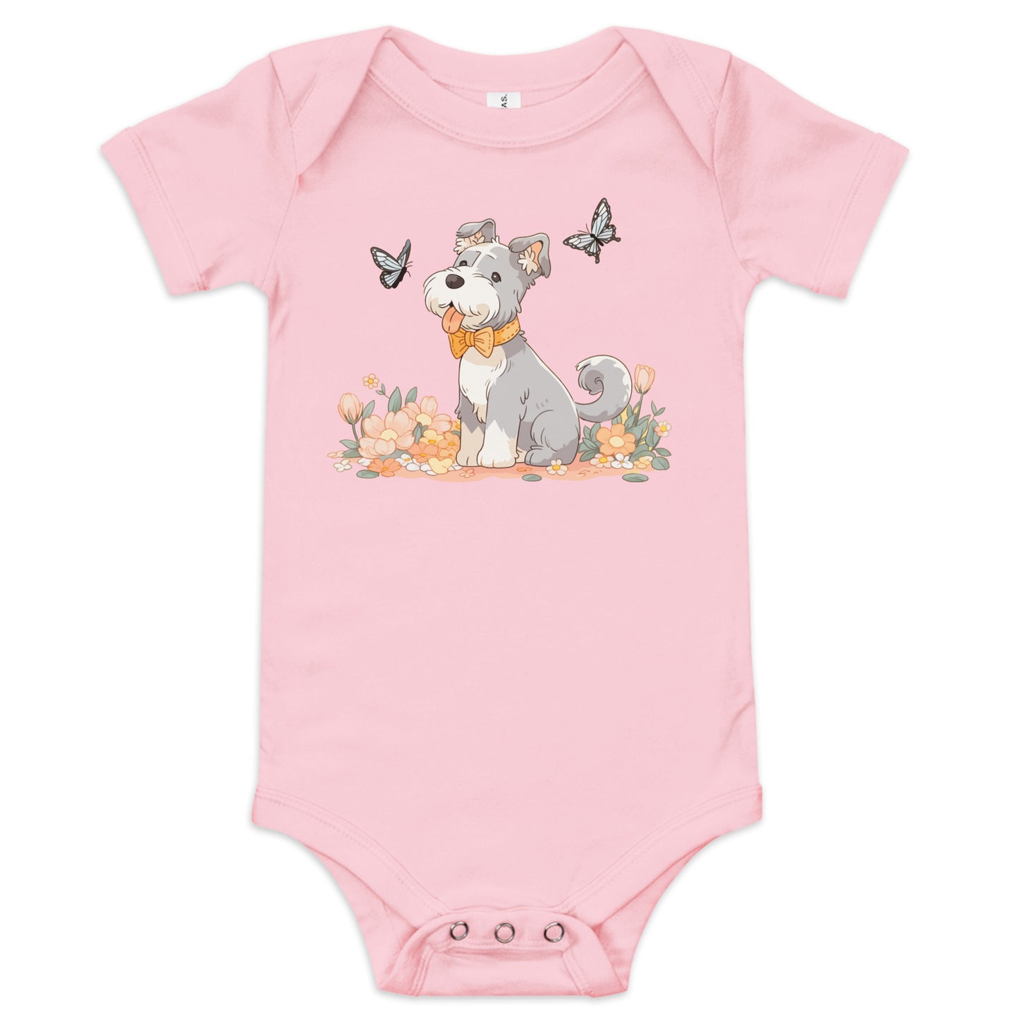 Baby Bodysuit - Schnauzer Chibi #4