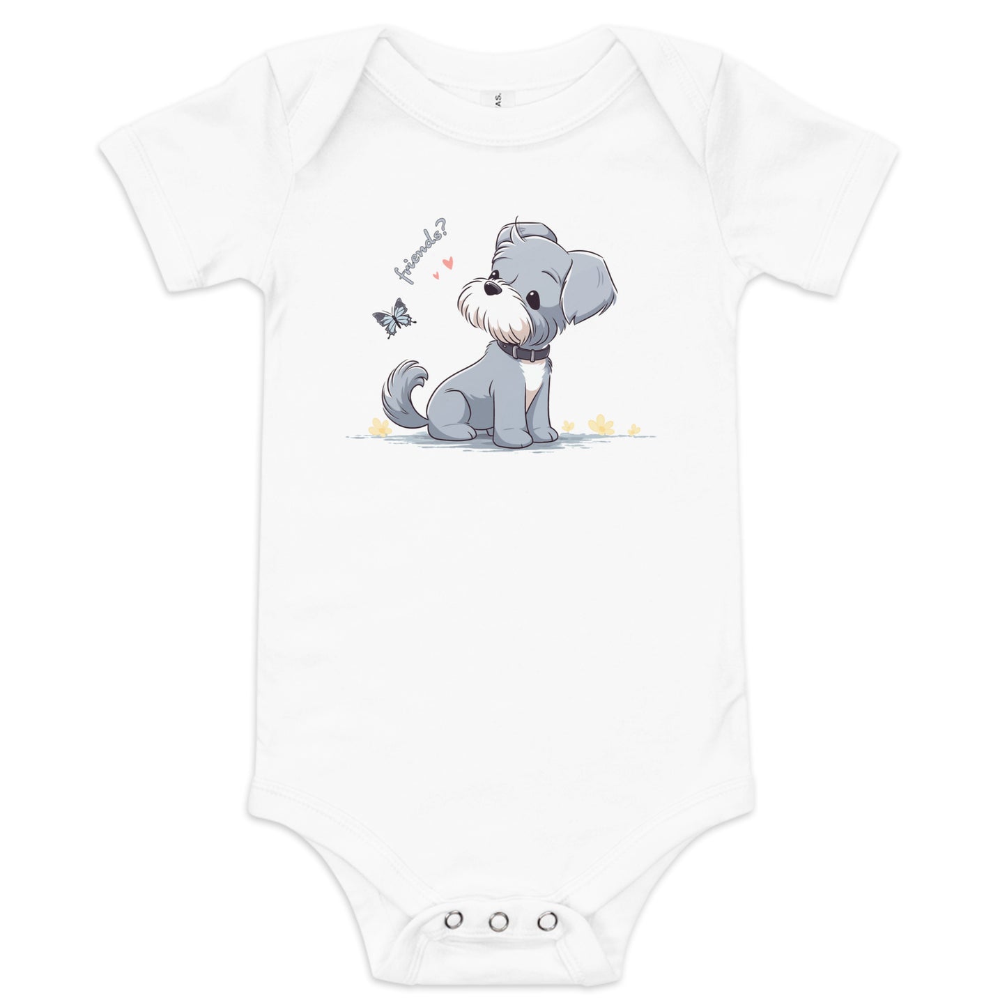 Baby Bodysuit - Schnauzer Chibi #3