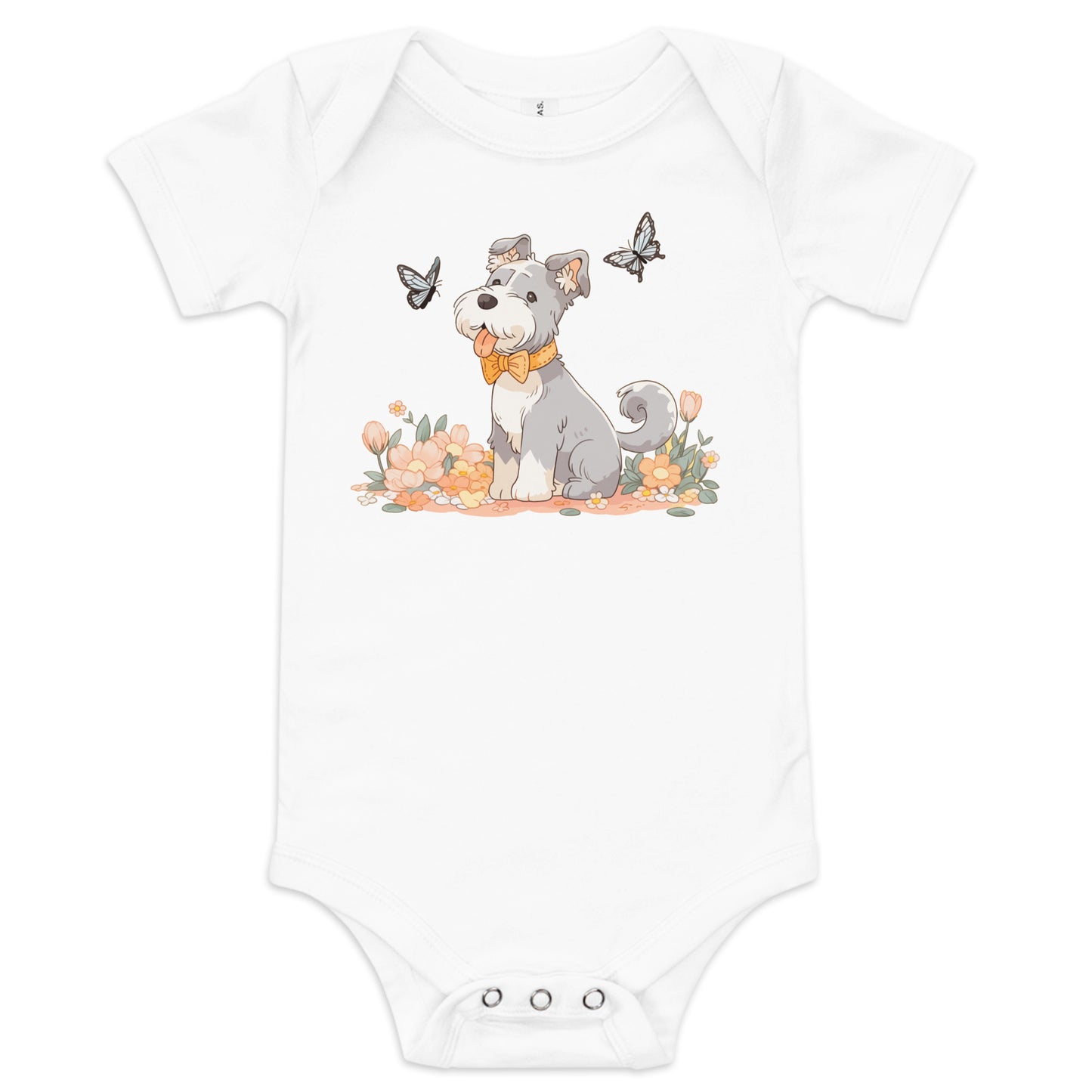 Baby Bodysuit - Schnauzer Chibi #4