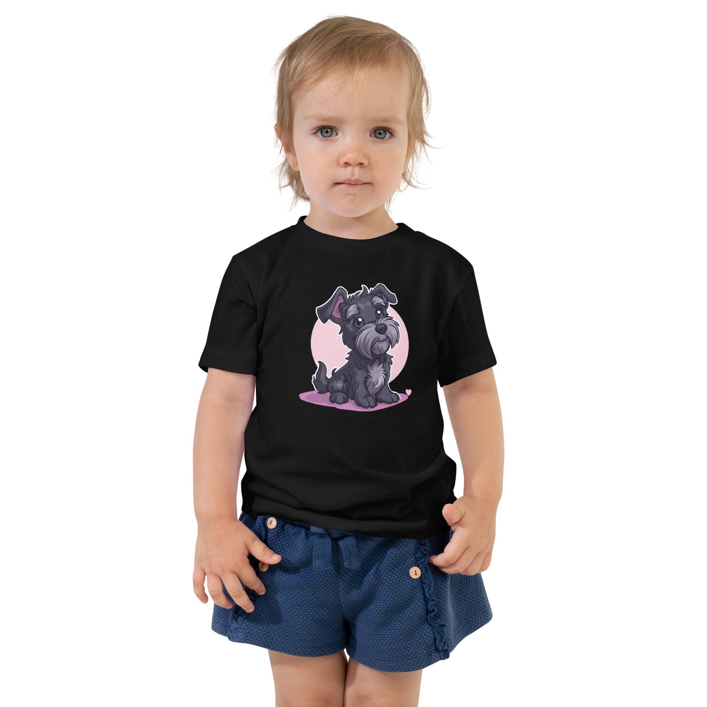 Toddler T-shirt - "Schnauzer Chibi #1"