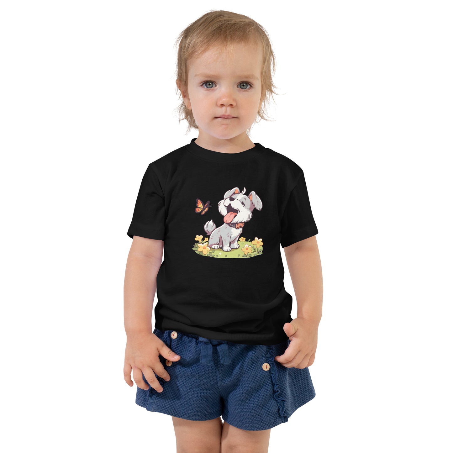 Toddler T-shirt - "Schnauzer Chibi #5"