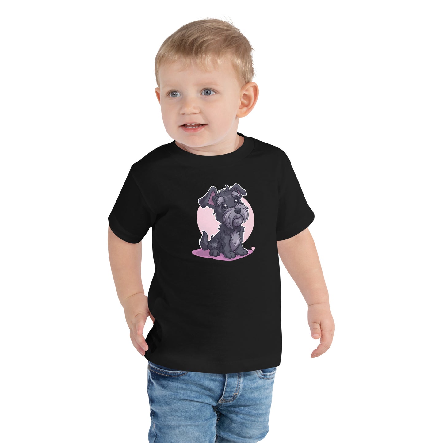 Toddler T-shirt - "Schnauzer Chibi #1"