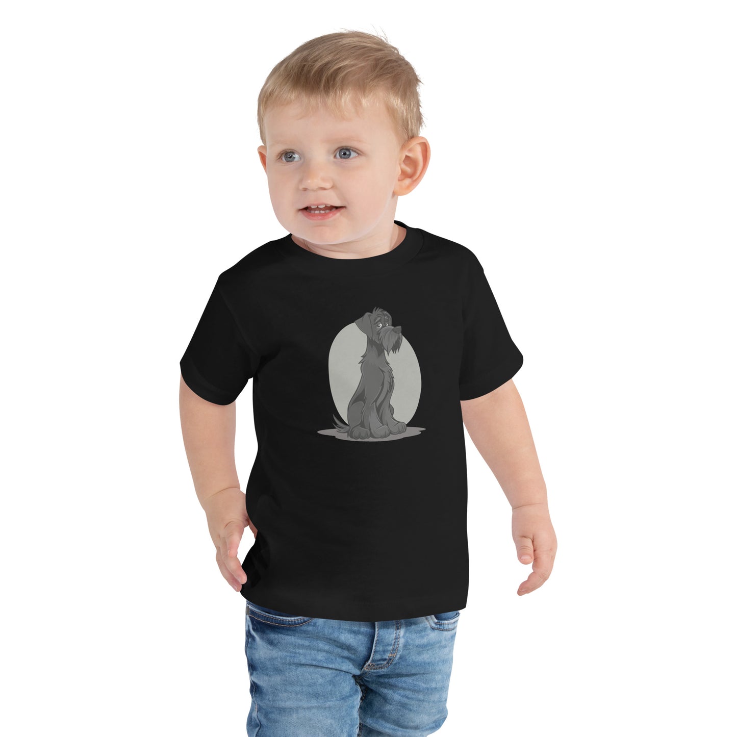 Toddler T-shirt - "Schnauzer Chibi #2"