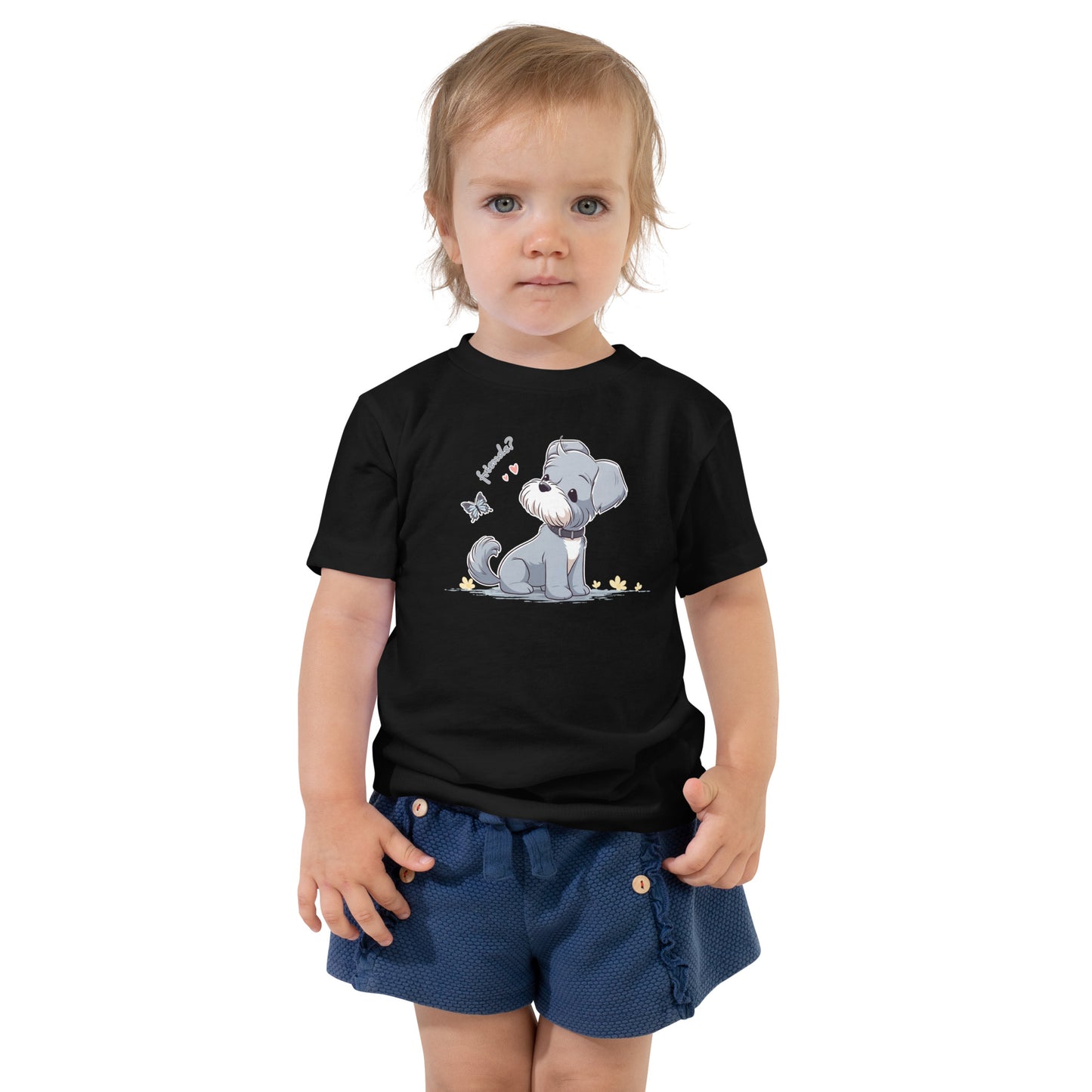 Toddler T-shirt - "Schnauzer Chibi #3"