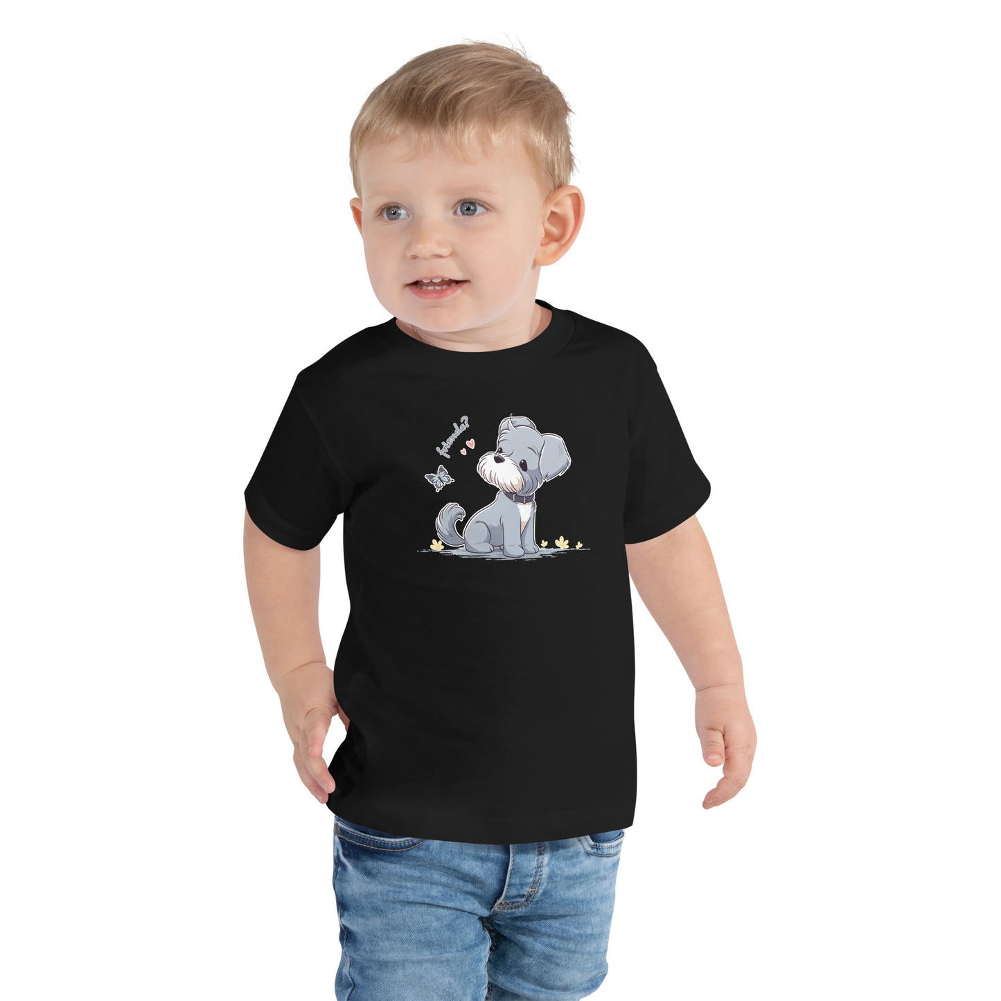 Toddler T-shirt - "Schnauzer Chibi #3"