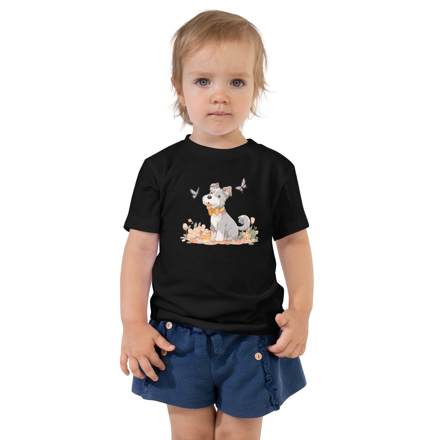 Toddler T-shirt - "Schnauzer Chibi #4"