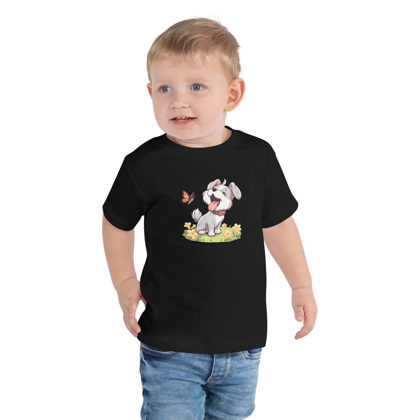 Toddler T-shirt - "Schnauzer Chibi #5"