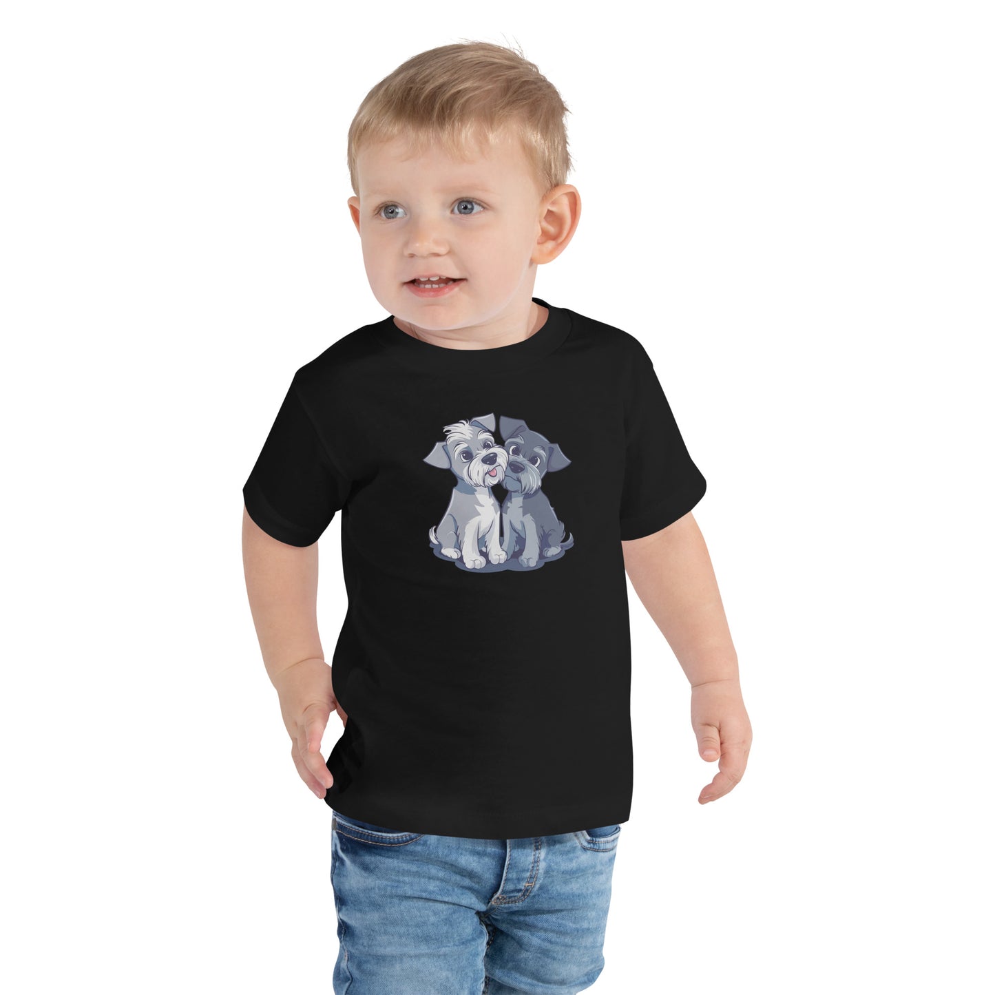 Toddler T-shirt - "Schnauzer Chibi #6"