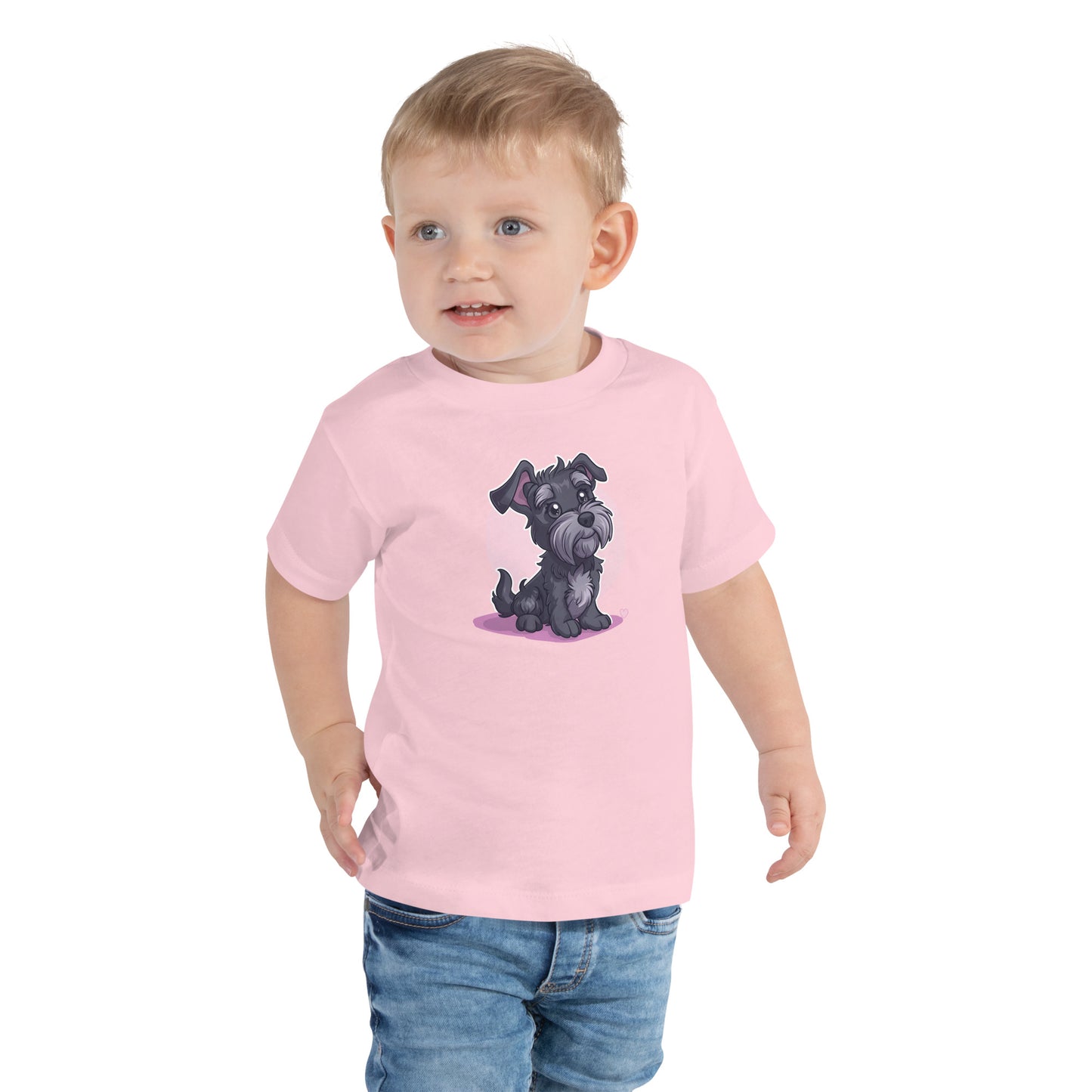 Toddler T-shirt - "Schnauzer Chibi #1"