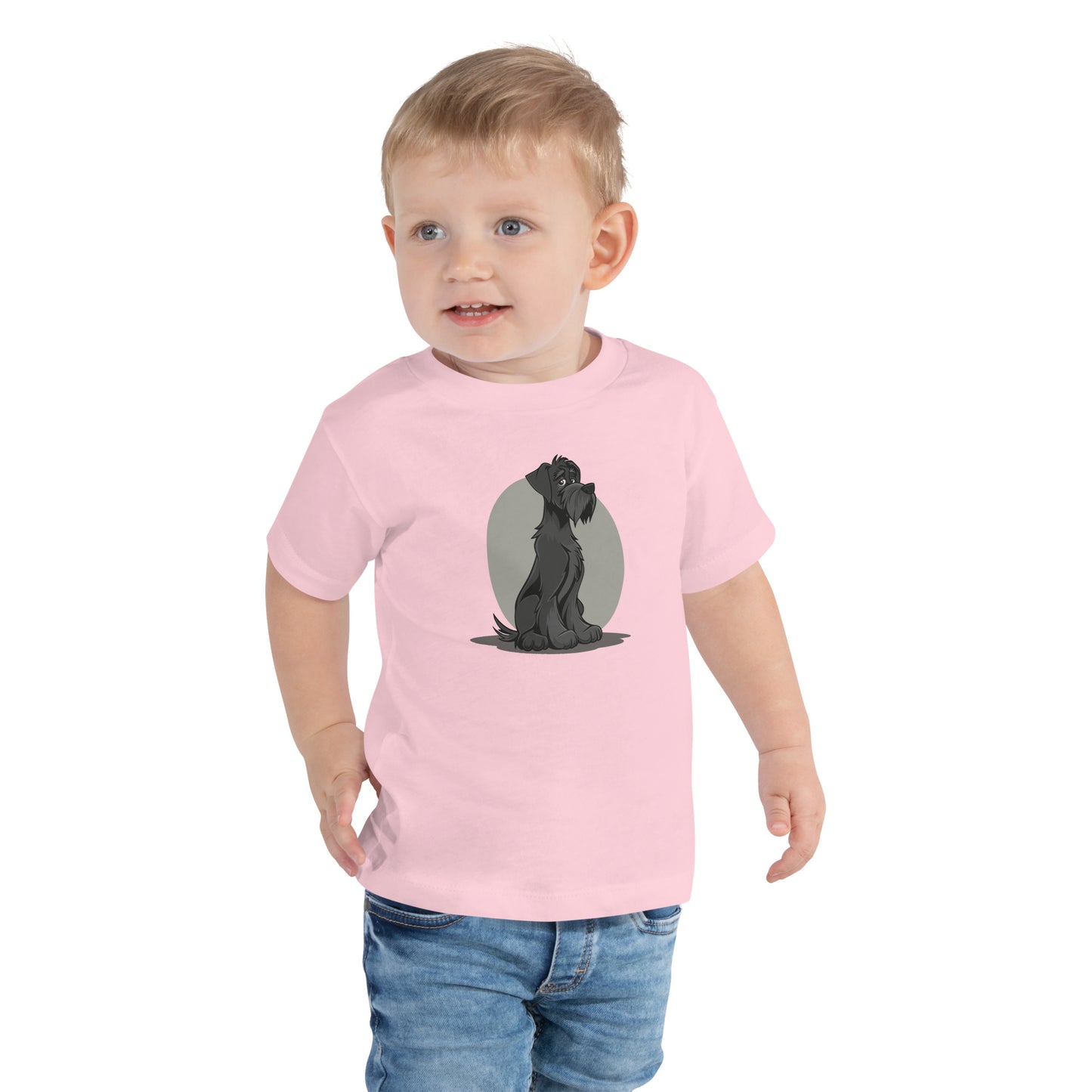 Toddler T-shirt - "Schnauzer Chibi #2"