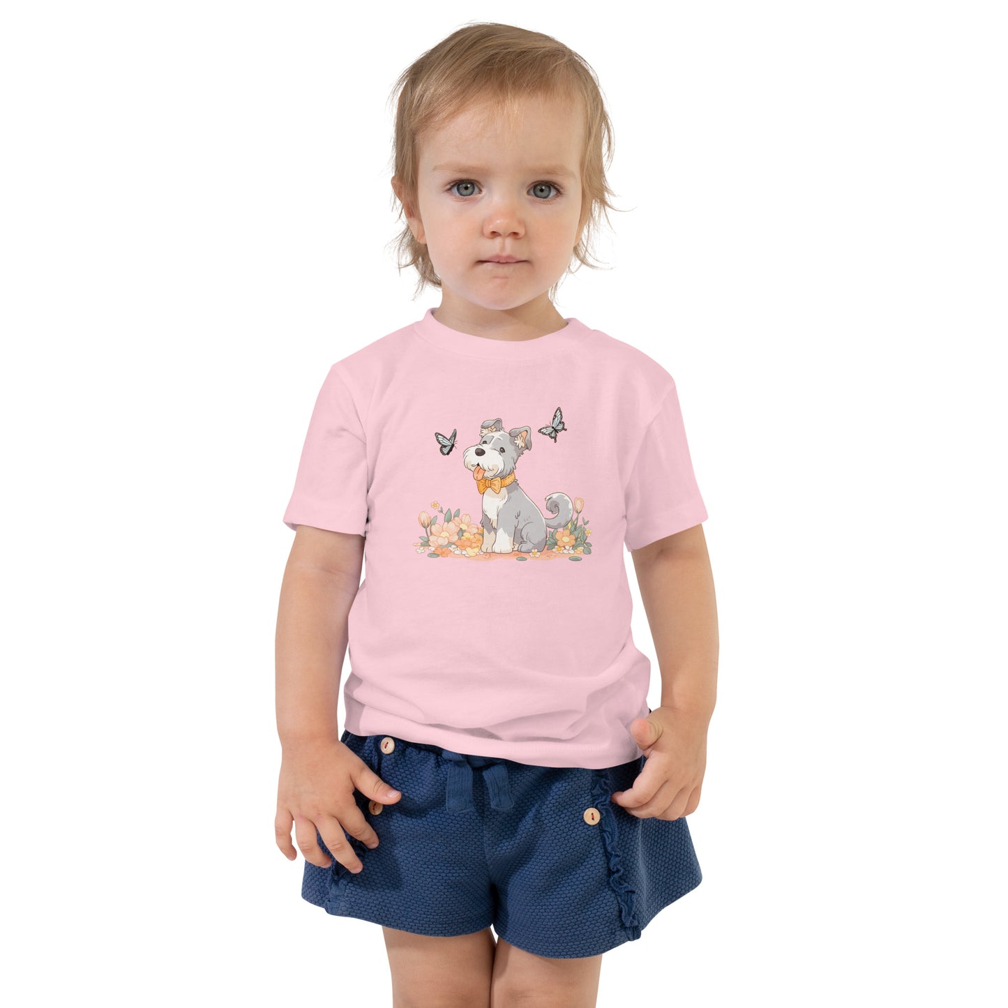 Toddler T-shirt - "Schnauzer Chibi #4"