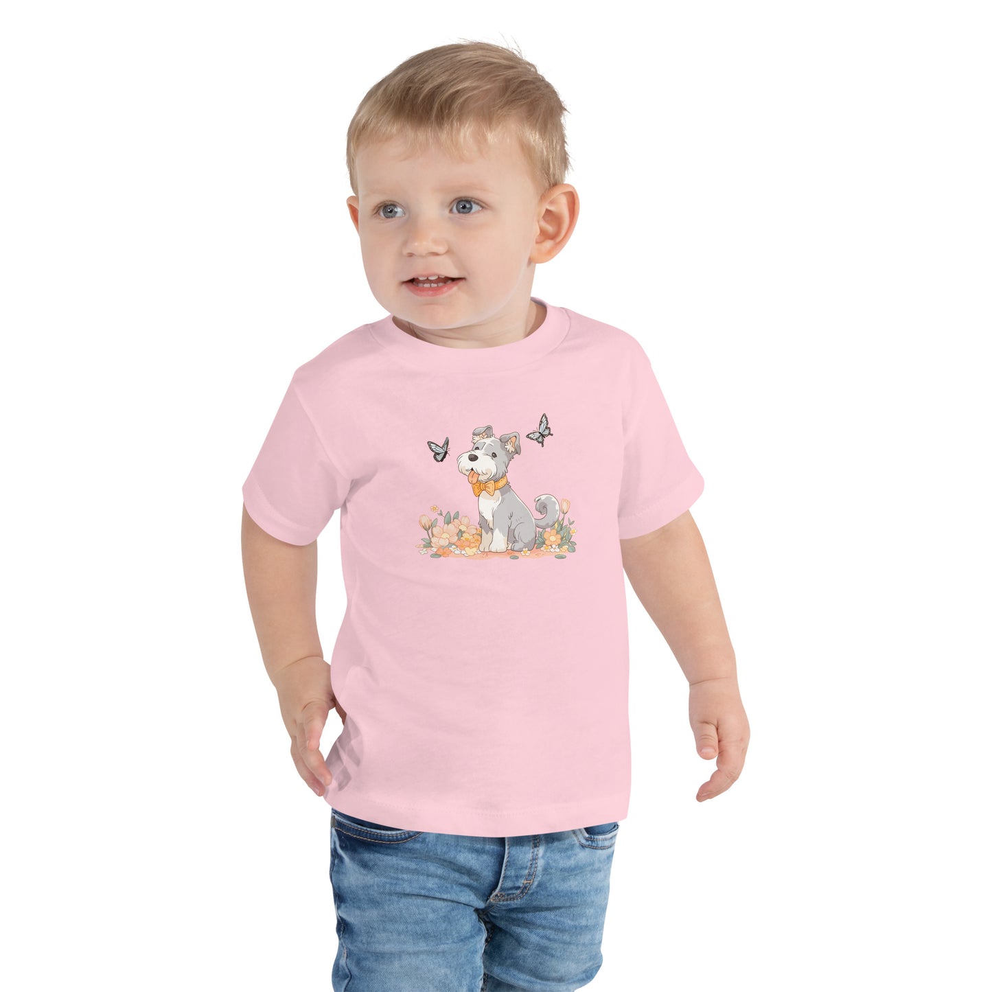 Toddler T-shirt - "Schnauzer Chibi #4"