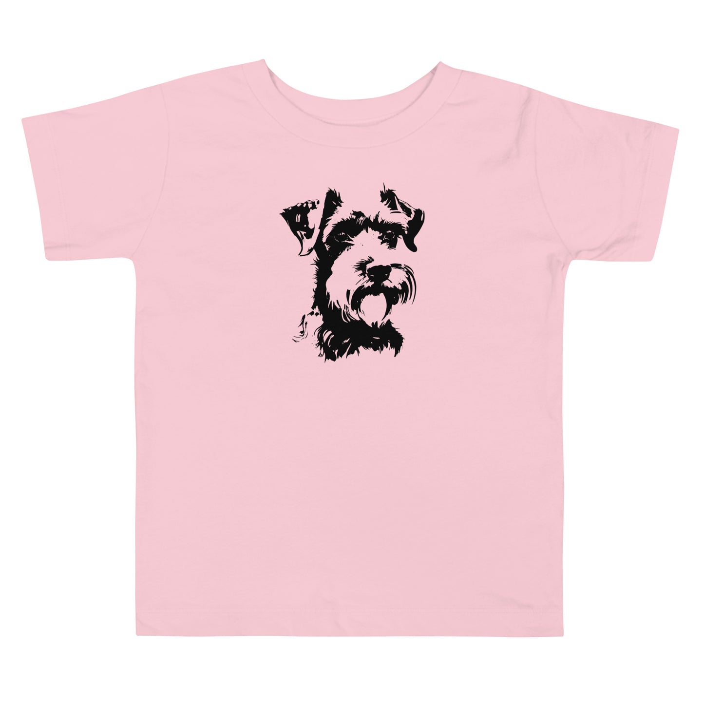 Toddler T-shirt - "Schnauzer silhouette #"