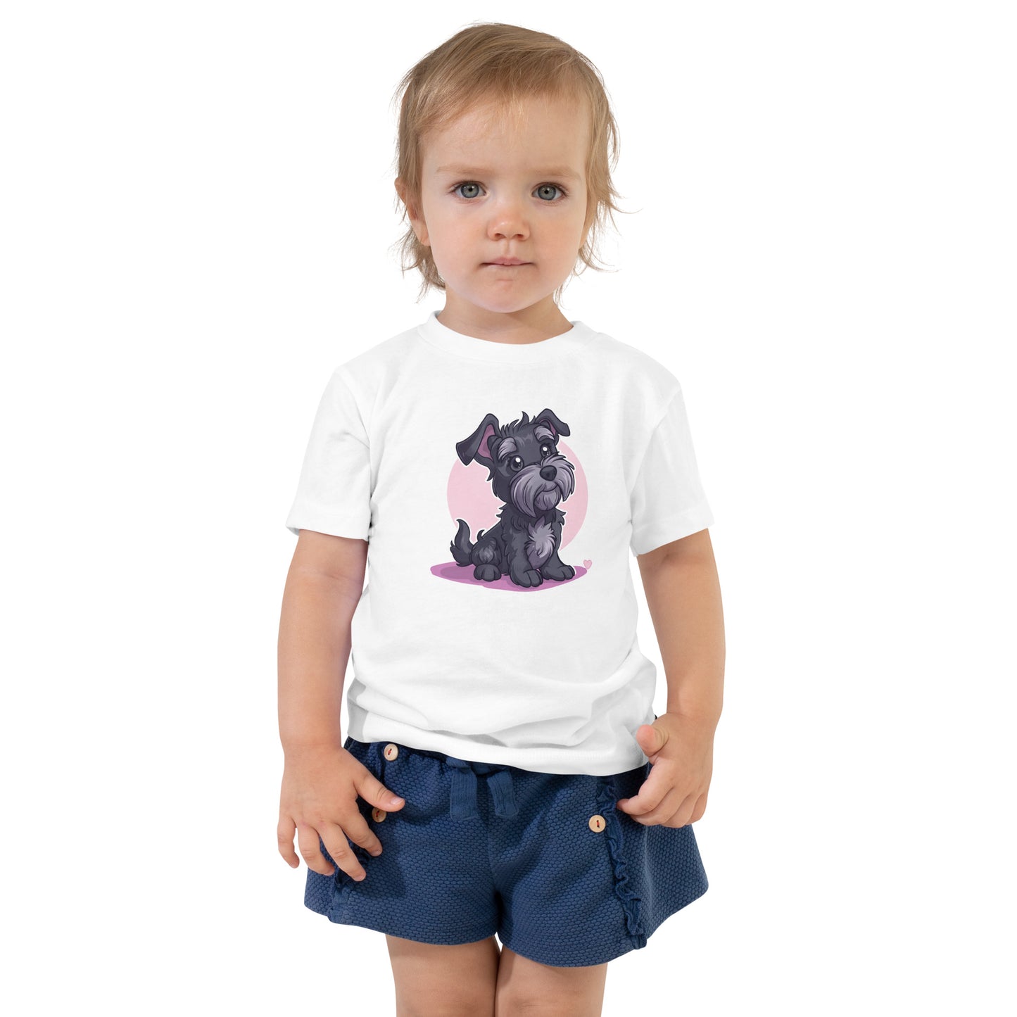 Toddler T-shirt - "Schnauzer Chibi #1"