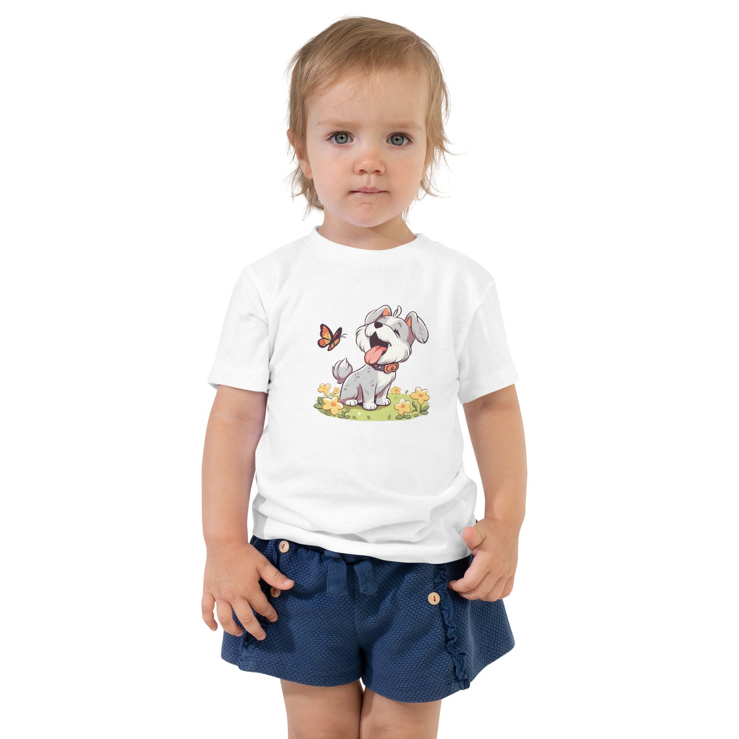 Toddler T-shirt - "Schnauzer Chibi #5"