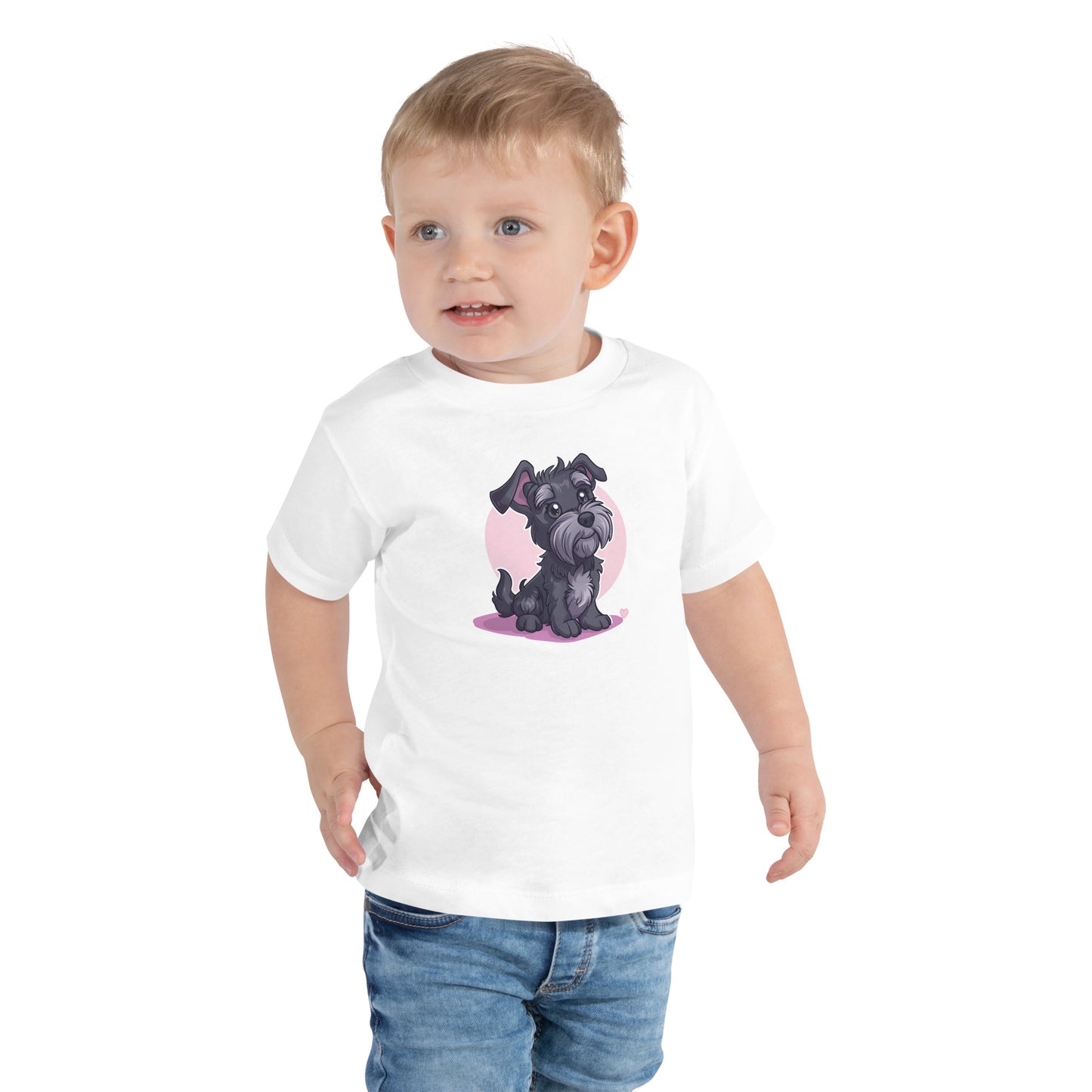 Toddler T-shirt - "Schnauzer Chibi #1"