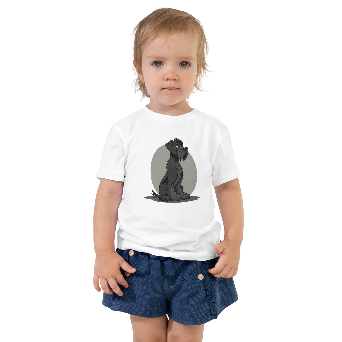 Toddler T-shirt - "Schnauzer Chibi #2"