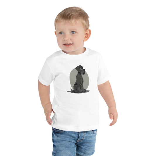 Toddler T-shirt - "Schnauzer Chibi #2"