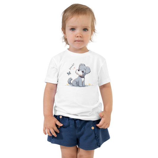 Toddler T-shirt - "Schnauzer Chibi #3"