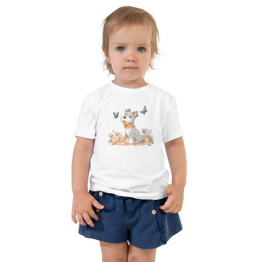 Toddler T-shirt - "Schnauzer Chibi #4"