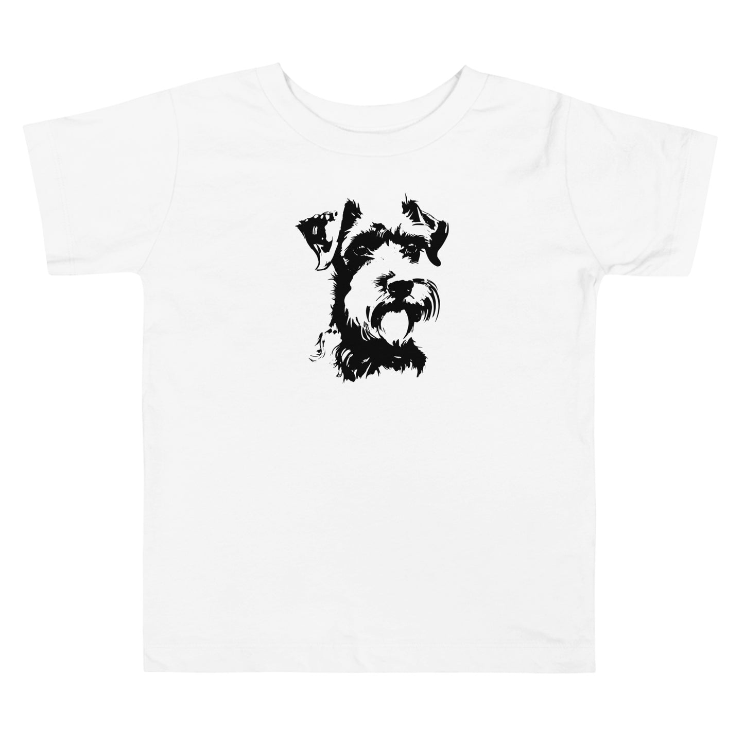 Toddler T-shirt - "Schnauzer silhouette #"