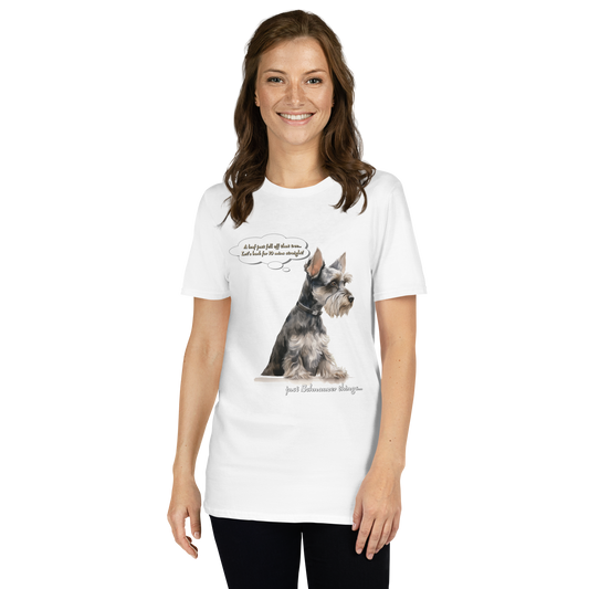 Short-Sleeve Unisex T-Shirt "Schnauzer's Day"