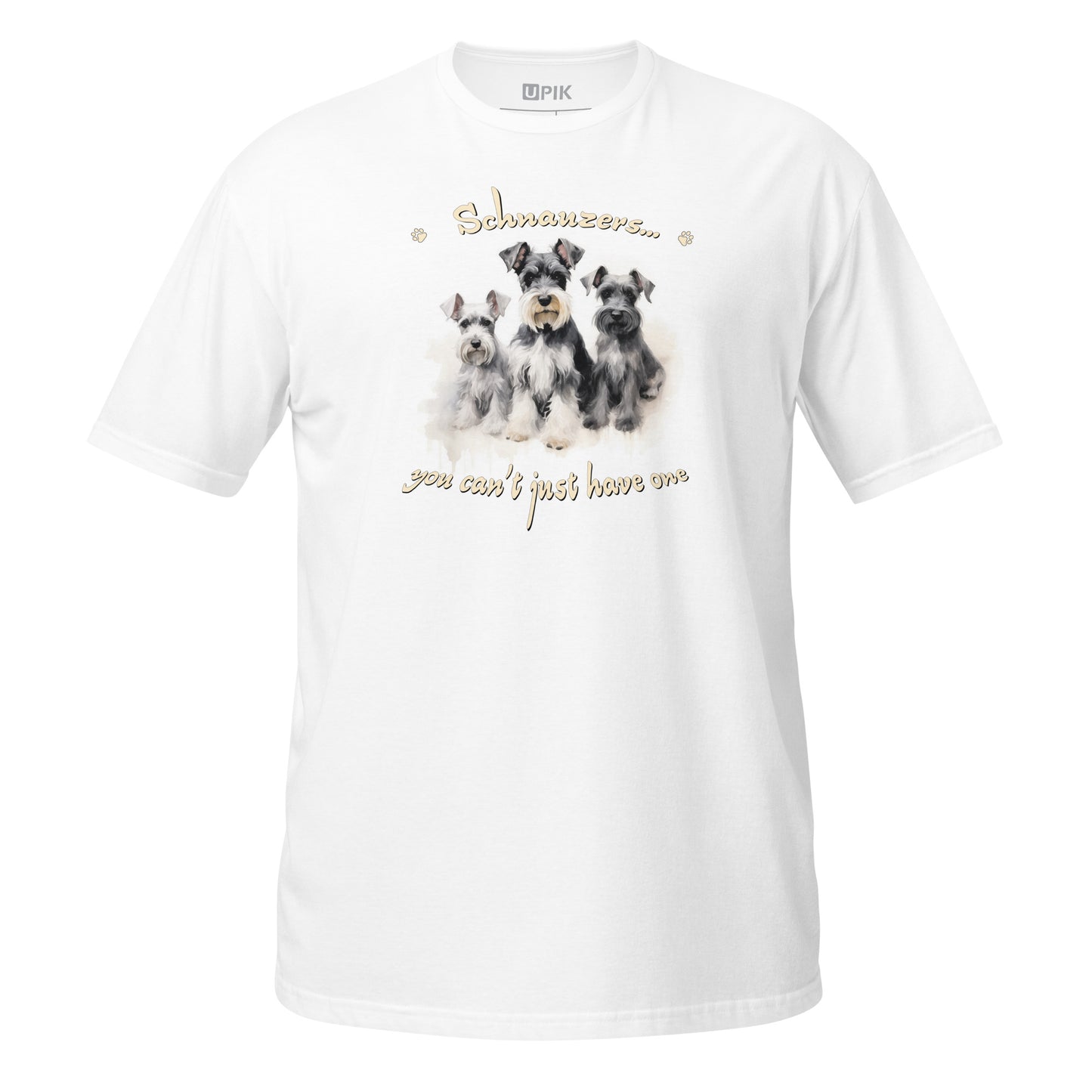 Short-Sleeve Unisex T-Shirt "More Schnauzers"