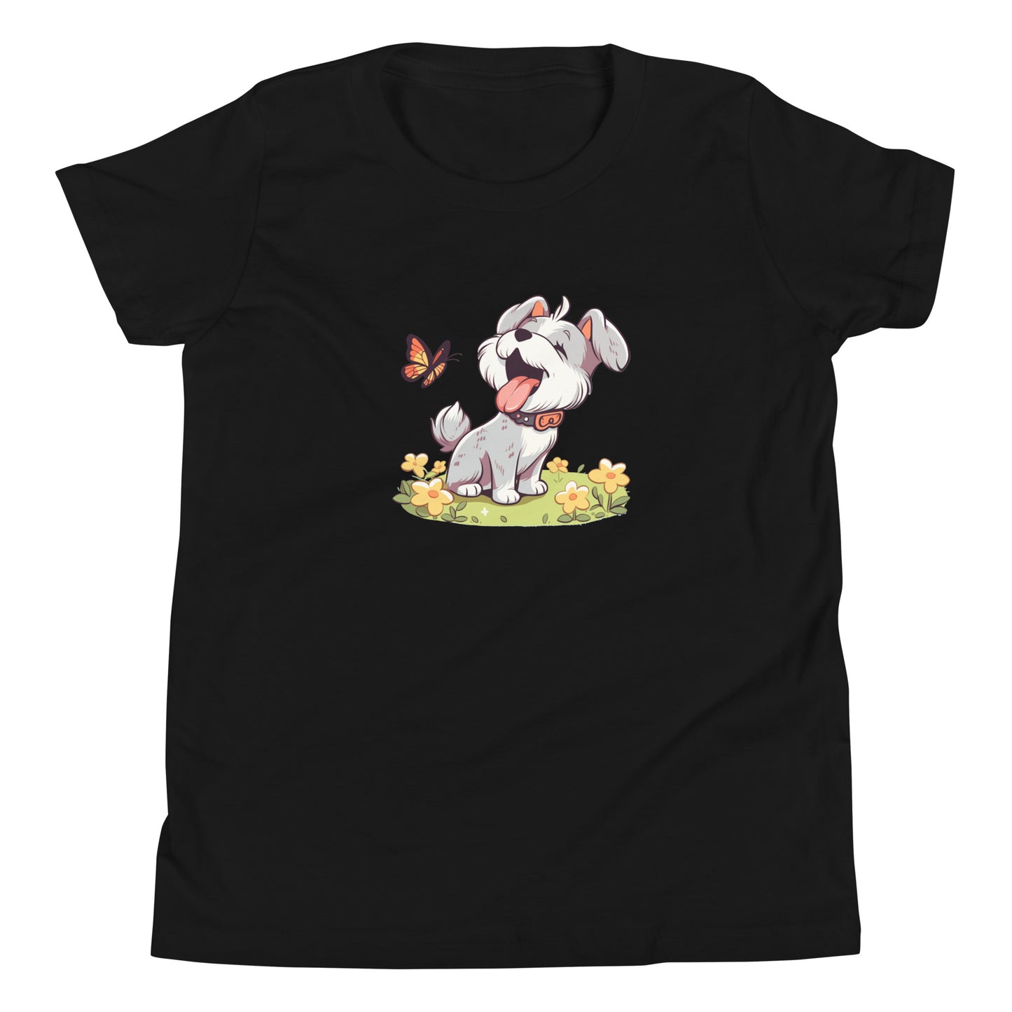 Unisex Youth T-Shirt - "Schnauzer Chibi #5"