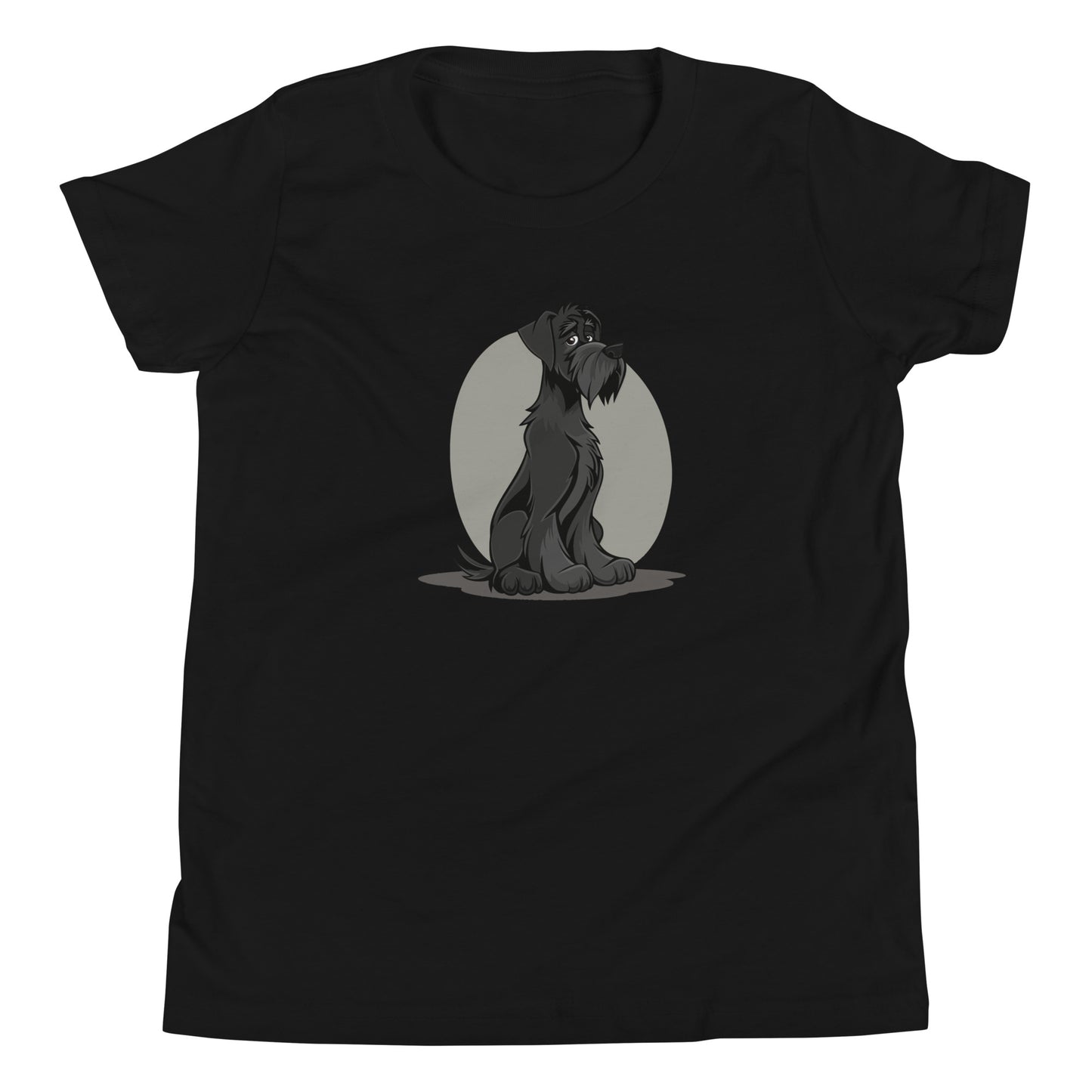 Unisex Youth T-Shirt - "Schnauzer Chibi #2"