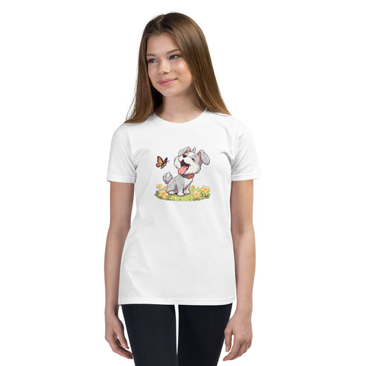 Unisex Youth T-Shirt - "Schnauzer Chibi #5"