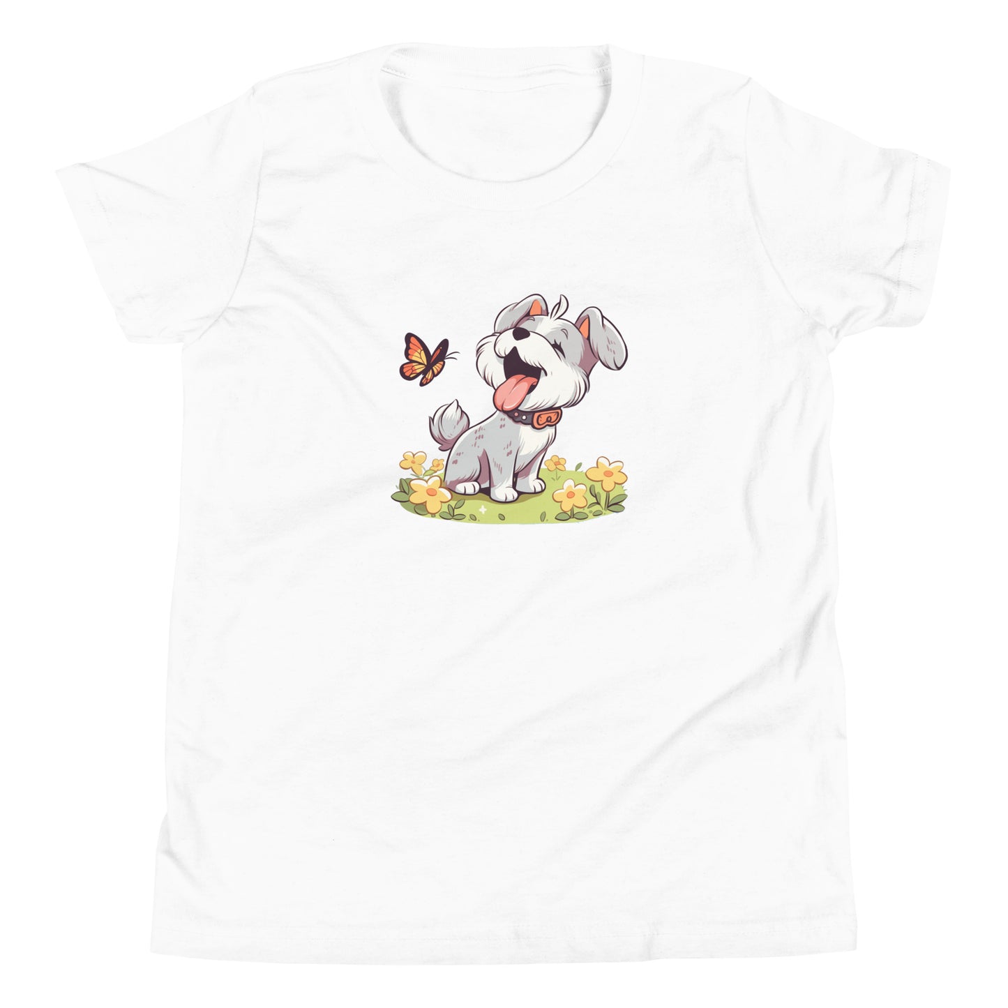 Unisex Youth T-Shirt - "Schnauzer Chibi #5"