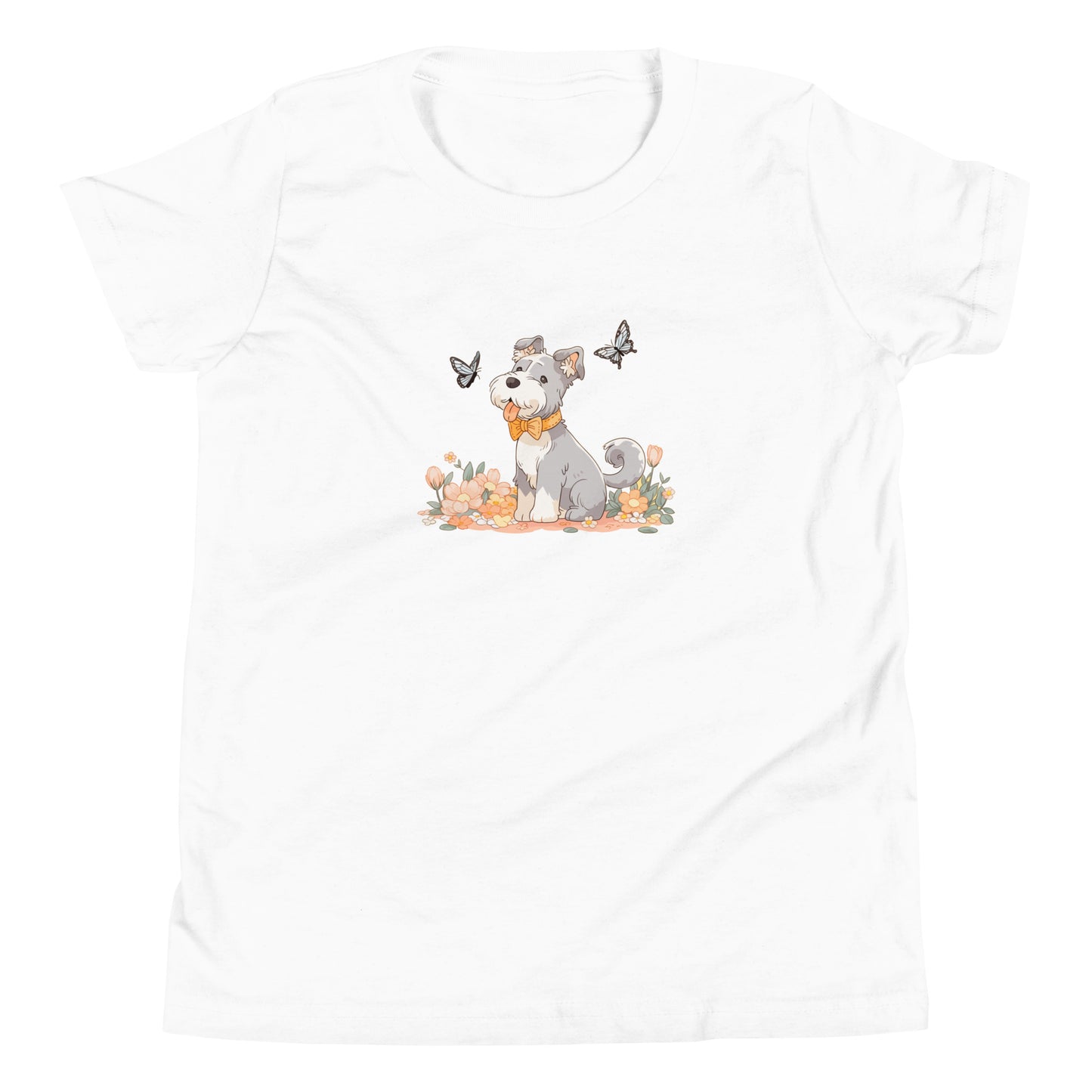 Unisex Youth T-Shirt - "Schnauzer Chibi #4"