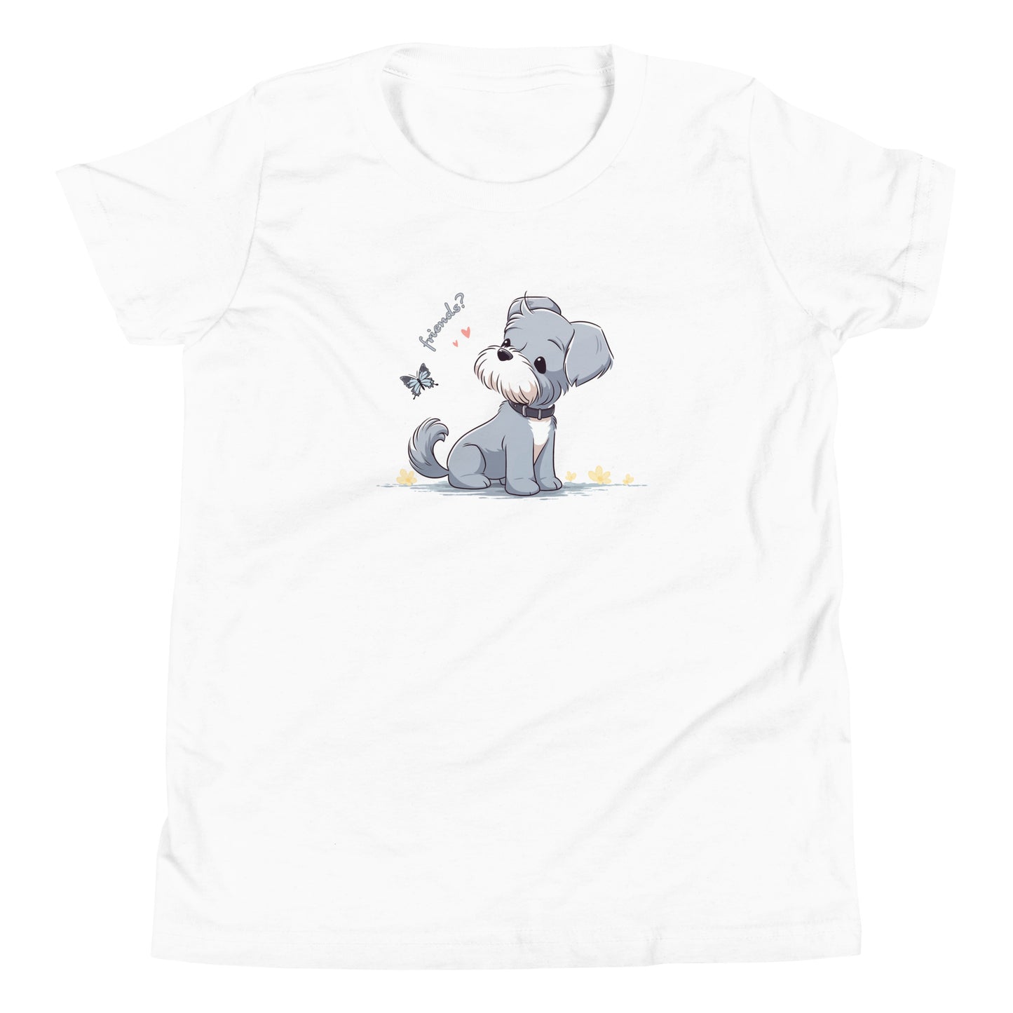 Unisex Youth T-Shirt - "Schnauzer Chibi #3"