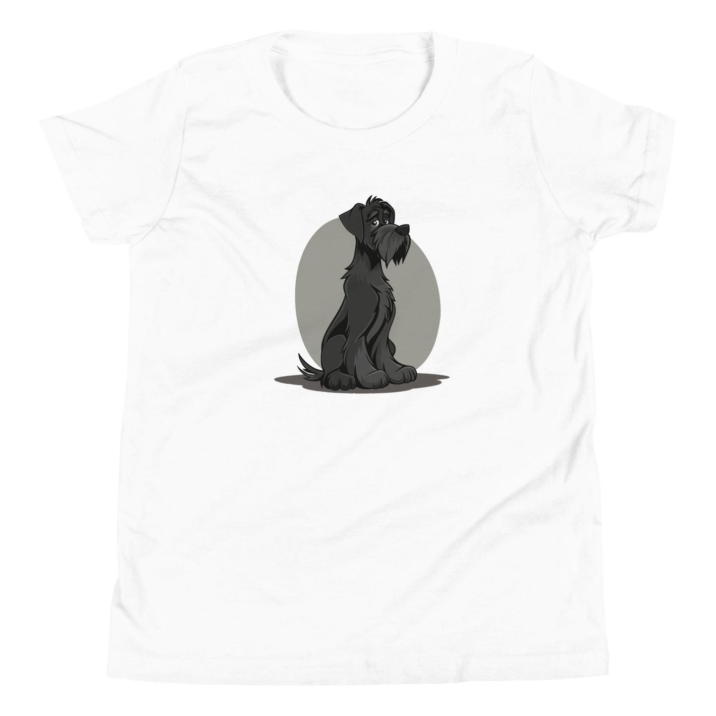 Unisex Youth T-Shirt - "Schnauzer Chibi #2"