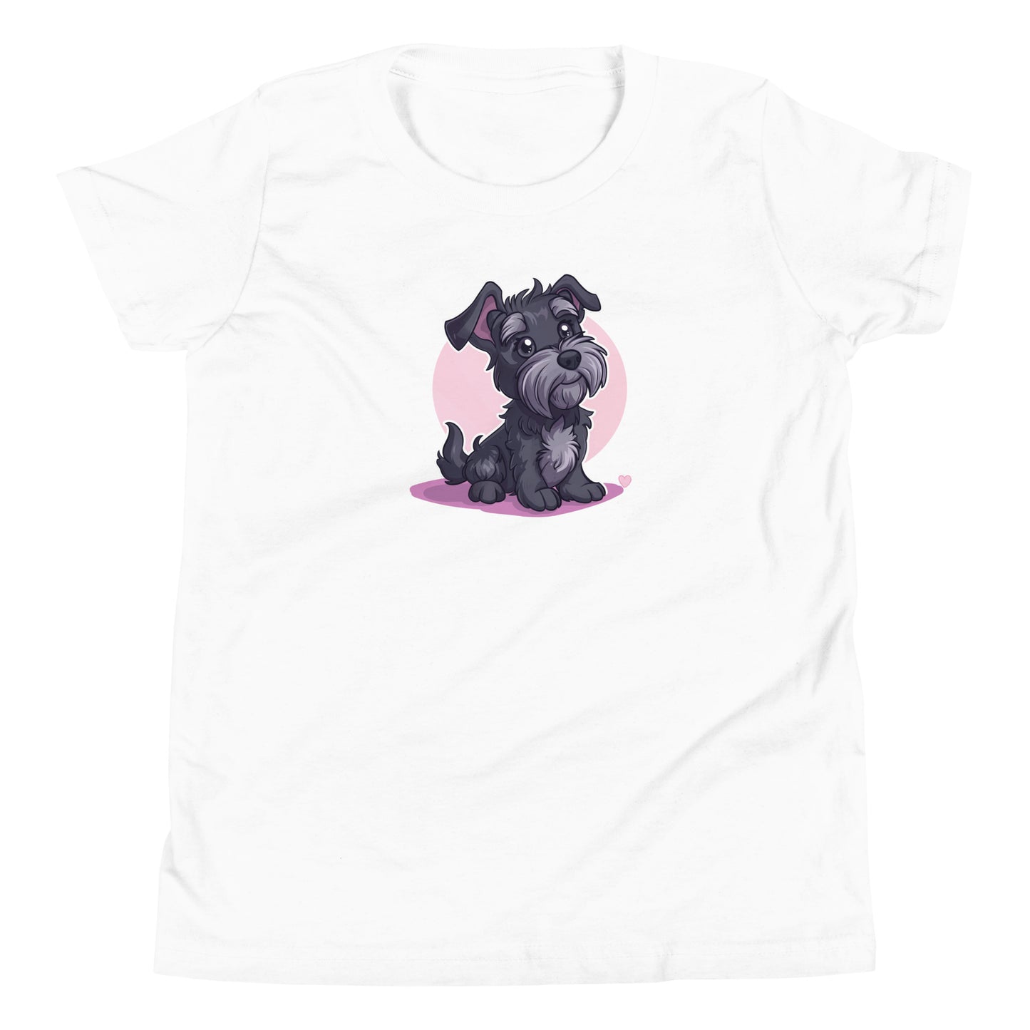 Unisex Youth T-Shirt - "Schnauzer Chibi #1"