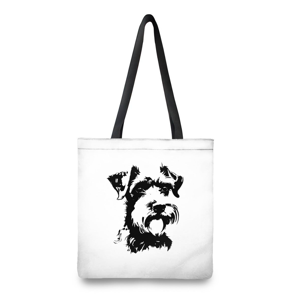 Shopping bag - Schnauzer silhouette (multiple colour options)