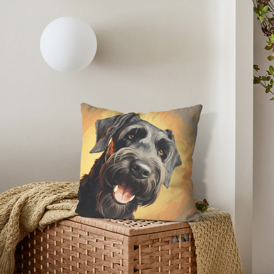 Schnauzer Pillow - "Giant #2"